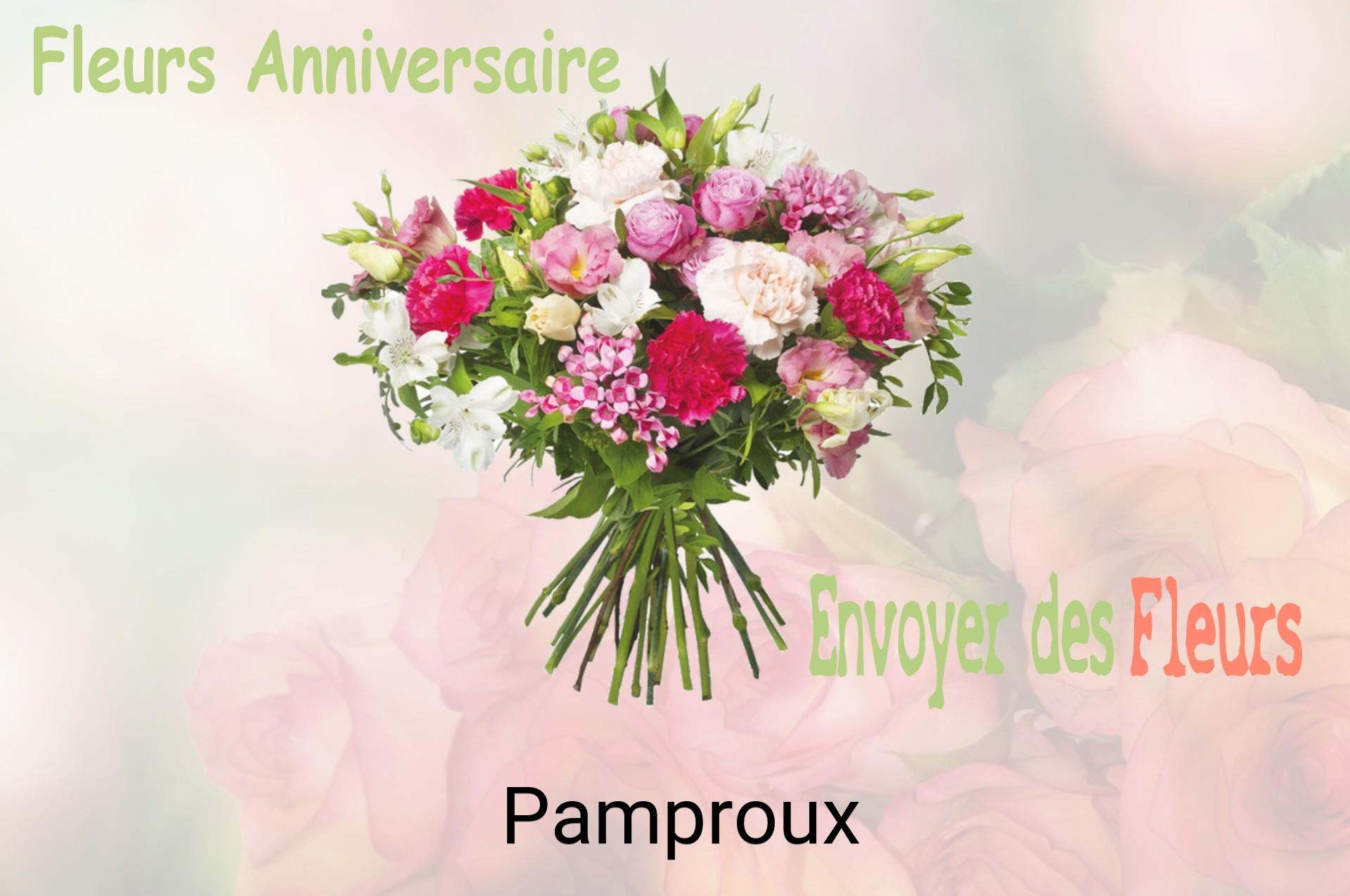 Bouquet de fleurs d’anniversaire livré à Pamproux
